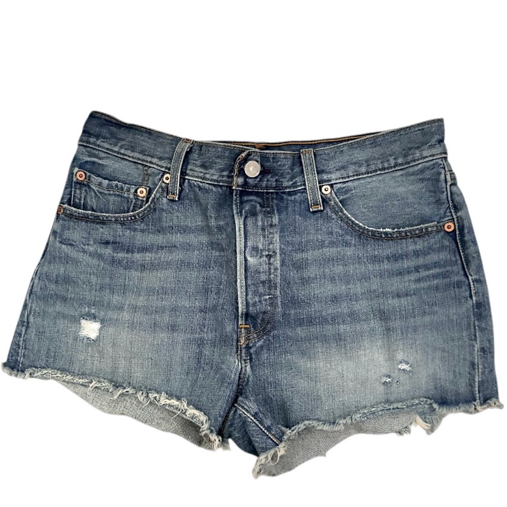 Levis 501 Blue jean Shorts